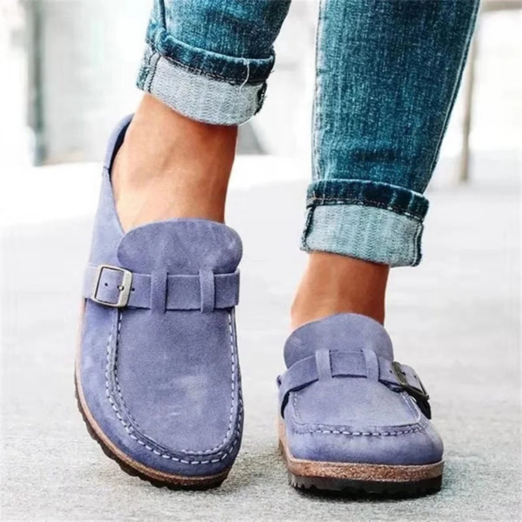 Zoccoli ortopedici in legno per donne - Comfort e supporto - Ideali per uso quotidiano e professionale-VISOTKI